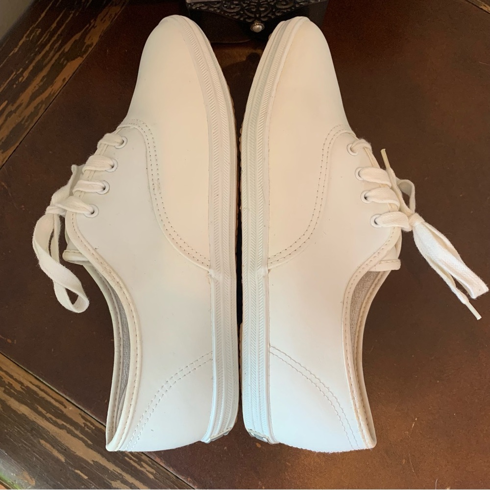 NEW Vintage 1993 Basswood Leather Oxford Sneakers - Picture 5 of 12